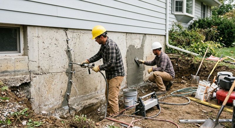 Basement Foundation Repair in Lake Lure, NC