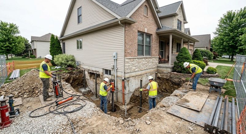 Building Foundation Repair in Burnsville, NC