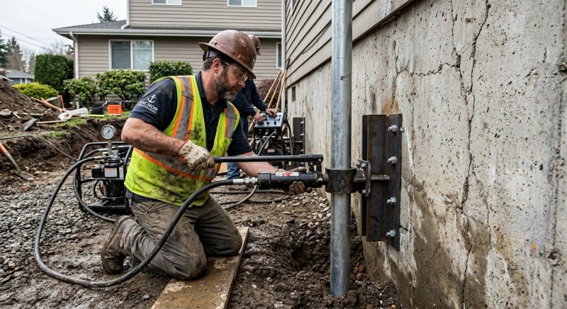Concrete Foundation Leveling in Fairview, NC