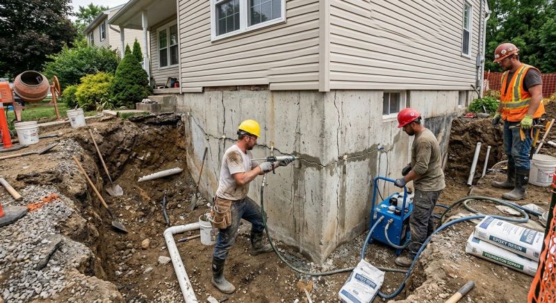Concrete Foundation Repair in Leicester, NC