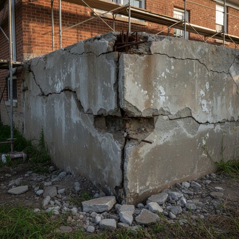 Cracked Foundation Repair in Rutherfordton, NC