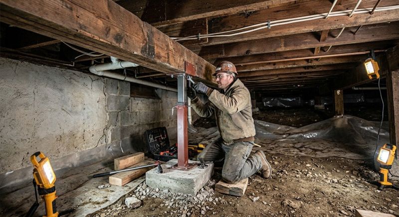 Crawlspace Foundation Repair in Mcdowell County, NC