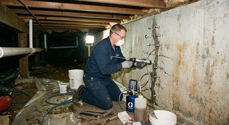 Crawlspace Foundation Repair in Mill Spring, NC