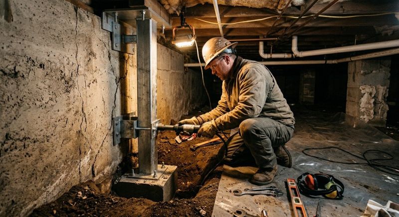 Crawlspace Foundation Repair in Old Fort, NC