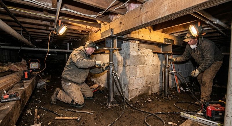 Crawlspace Repair in Black Mountain, NC