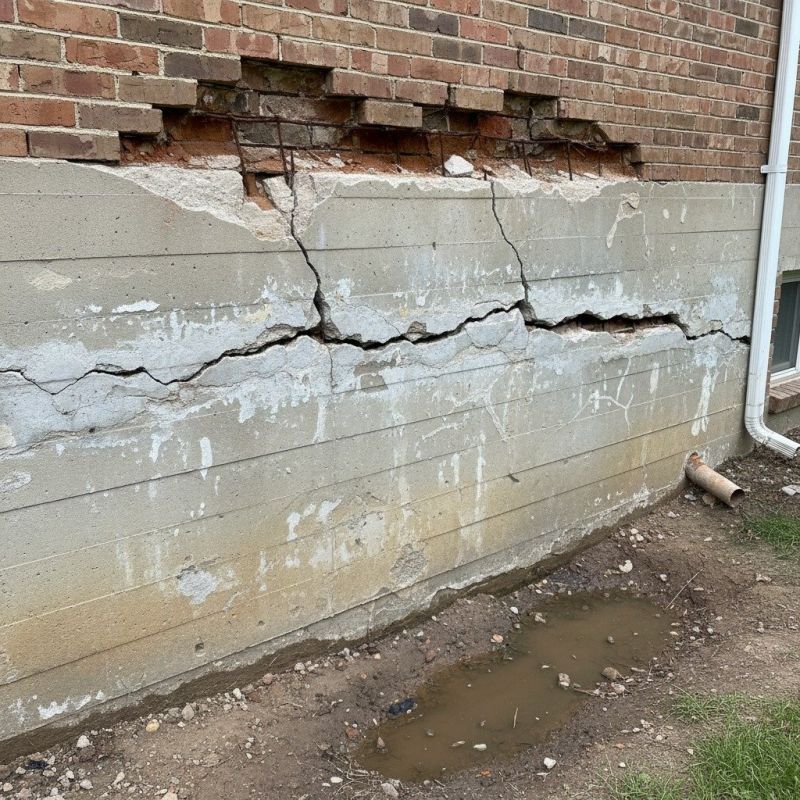 Foundation Crack Repair in Burnsville, NC