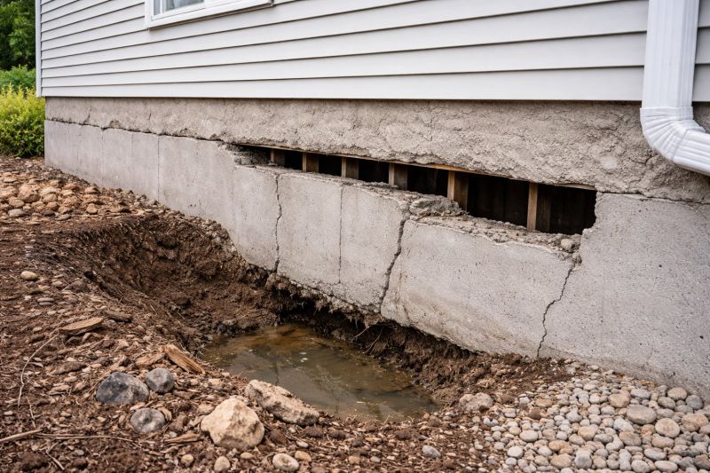 Foundation Damage Repair in Burnsville, NC