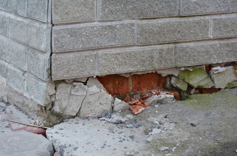 Foundation Damage Repair in Marion, NC