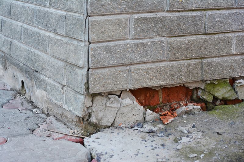 Foundation Damage Repair in Weaverville, NC