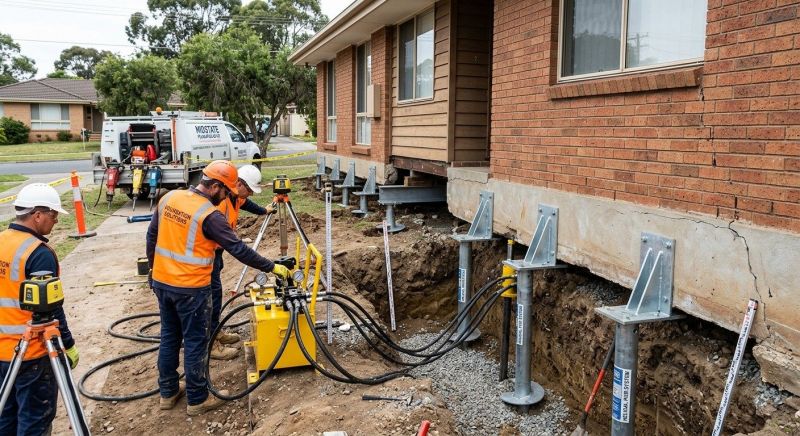 Foundation Jacking in Flat Rock, NC