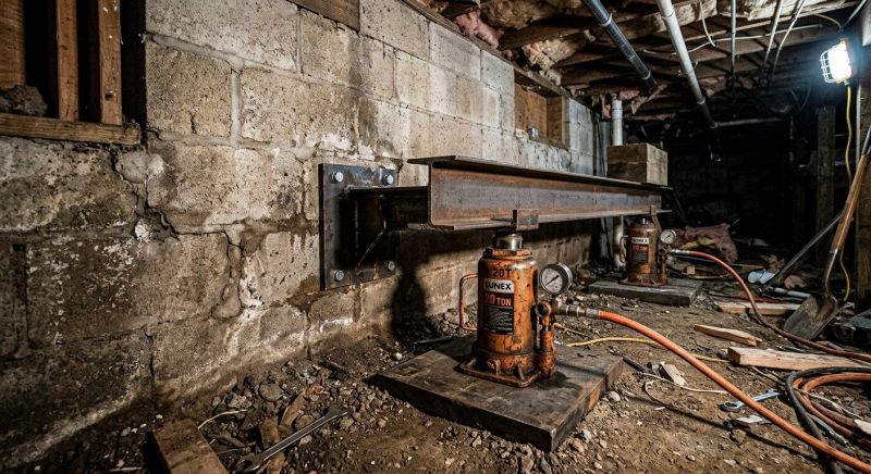 Foundation Jacking in Black Mountain, NC