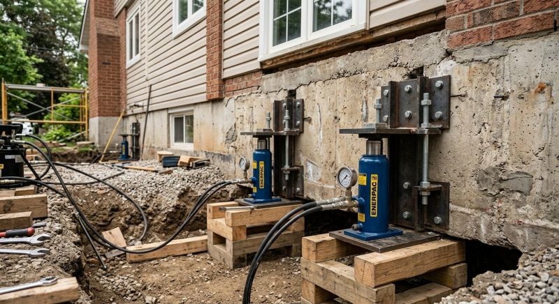 Foundation Jacking in Mill Spring, NC