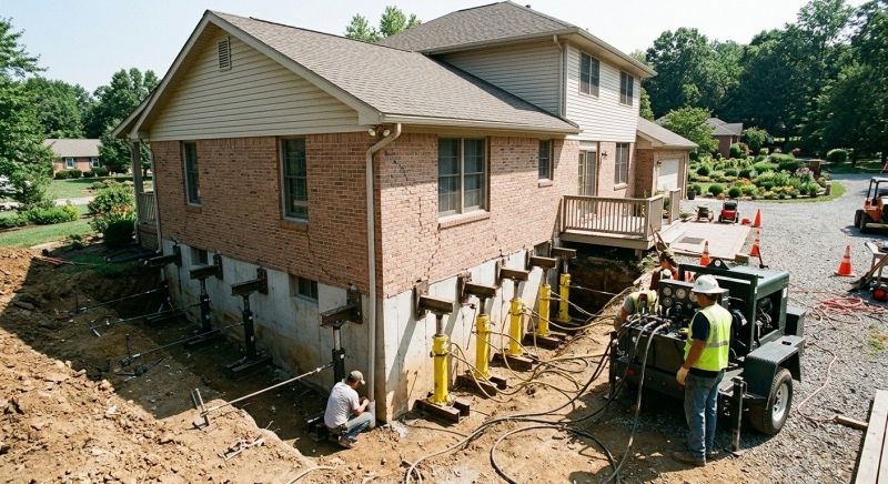 Foundation Jacking in Rutherfordton, NC