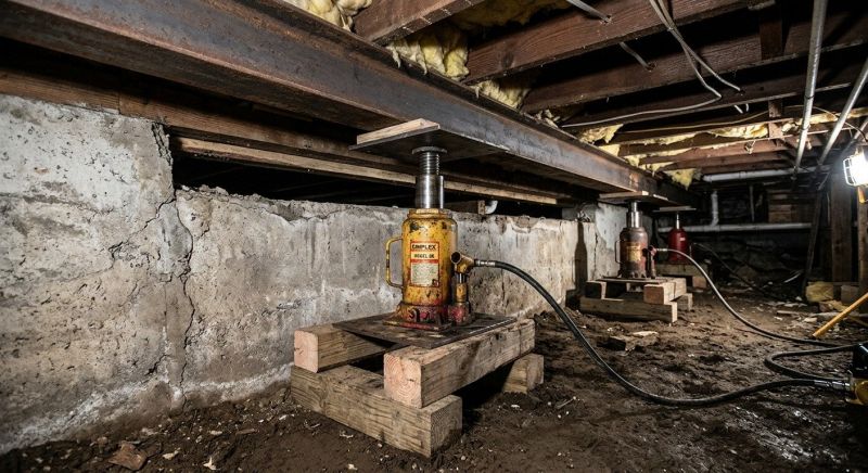 Foundation Jacking in Yancey County, NC