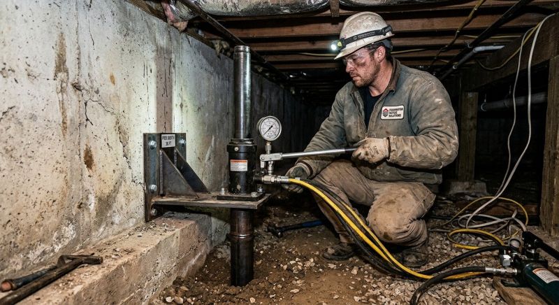 Foundation Lifting in Asheville, NC