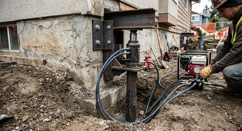 Foundation Lifting in Black Mountain, NC