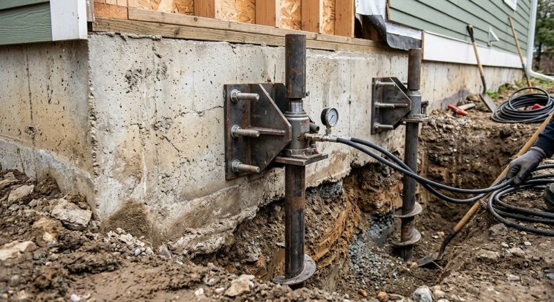 Foundation Pier Leveling in Black Mountain, NC