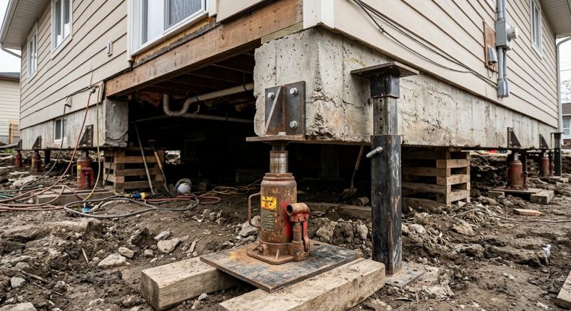 Foundation Raising in Lake Lure, NC
