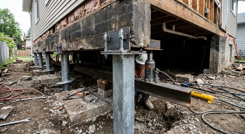 Foundation Raising in Nebo, NC