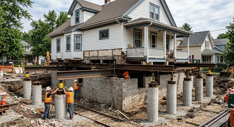 Foundation Raising in Weaverville, NC