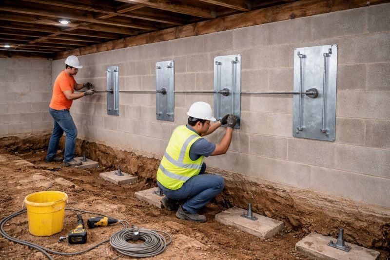 Foundation Stabilizing in Weaverville, NC