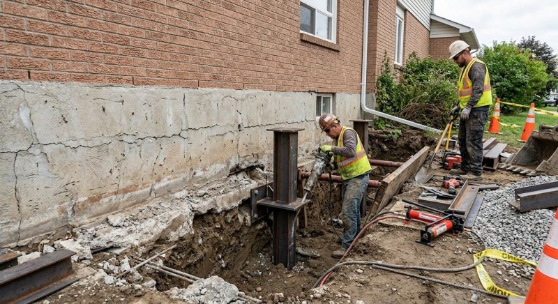 Foundation Structural Repair in Buncombe County, NC