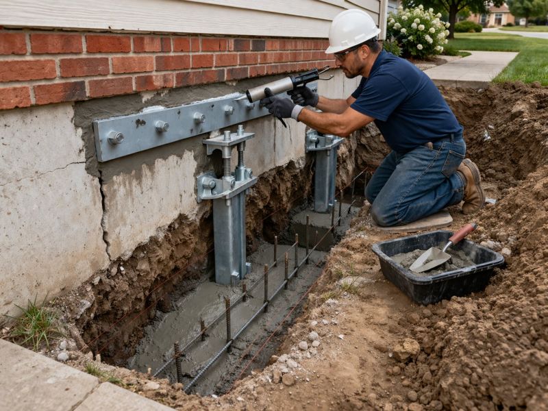 Home Foundation Repair in Asheville, NC
