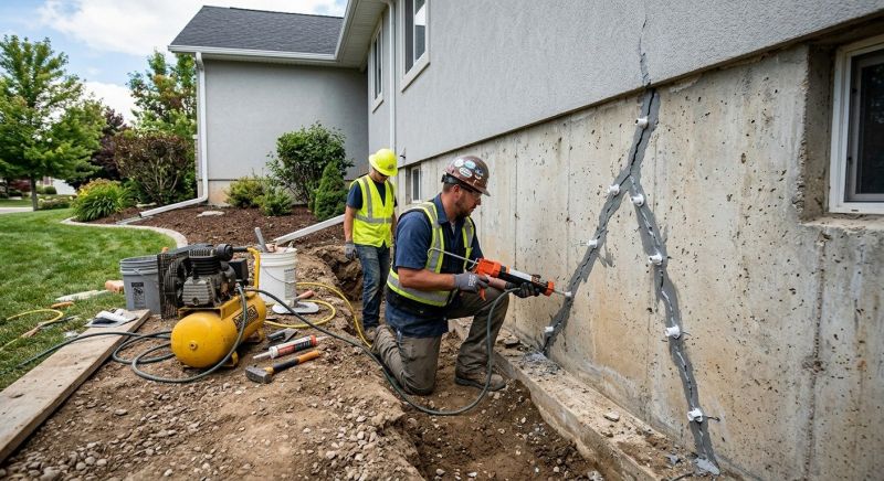 Home Foundation Repair in Weaverville, NC