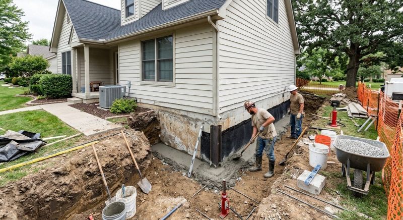 House Foundation Repair in Rutherfordton, NC
