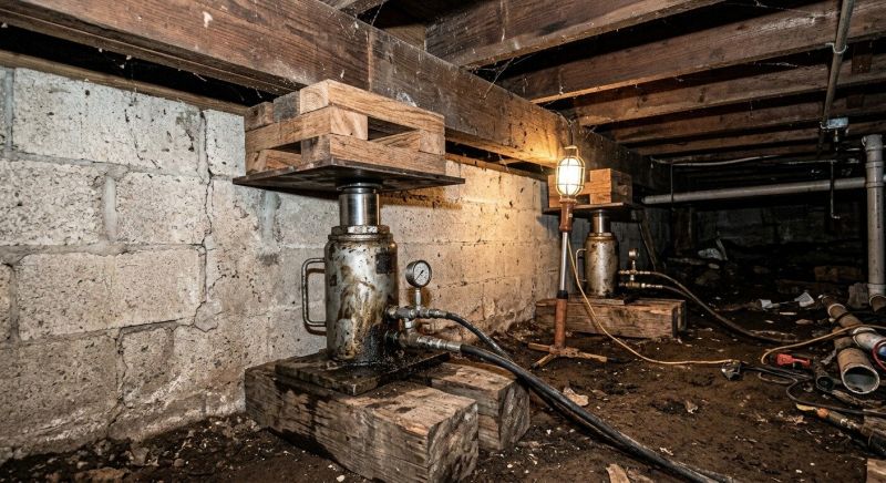 House Leveling in Black Mountain, NC