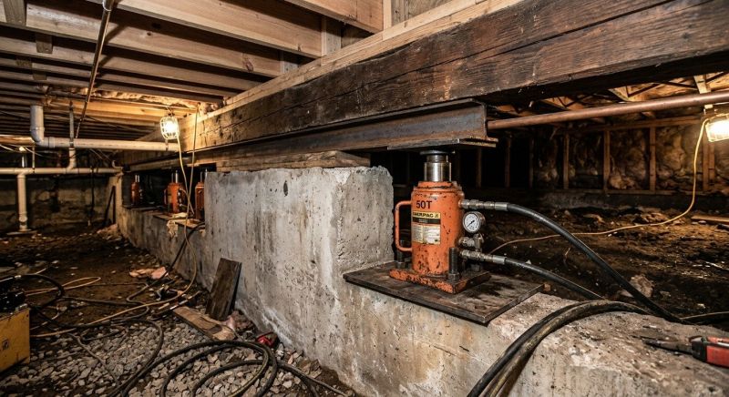 House Leveling in Saluda, NC