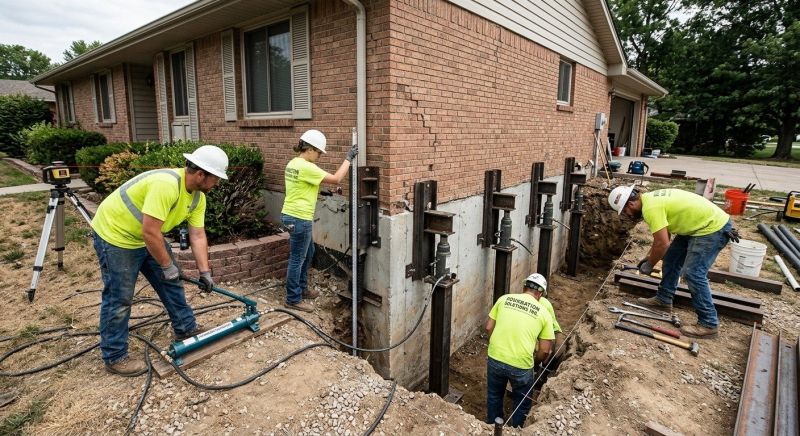 Settling Foundation Service in Mcdowell County, NC
